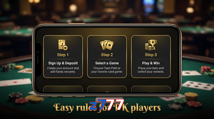 Game list for Z777 game section