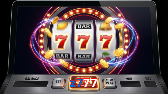 Main screen of Z777 slots page for PK players